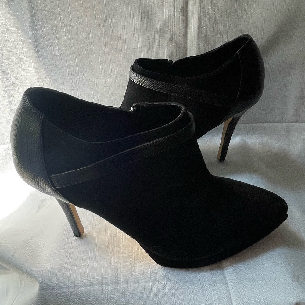 Suede Booties - Picture 2 of 6